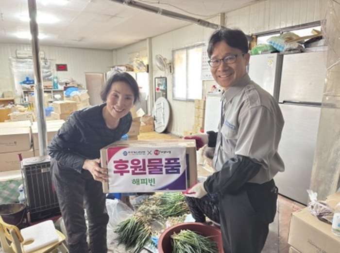 꽃샘추위 속 한국청소년연맹 연탄 나눔 