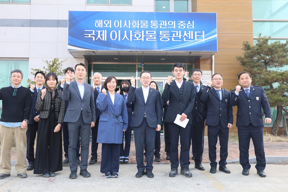 관세청장, 공사 현장 찾아 ‘안전 최우선’ 강조