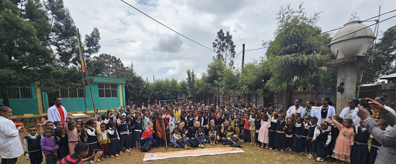 한국늘사랑회·밥상공동체, 폐교 위기 놓인 에티오피아 시골 학교 찾아 급식 지원